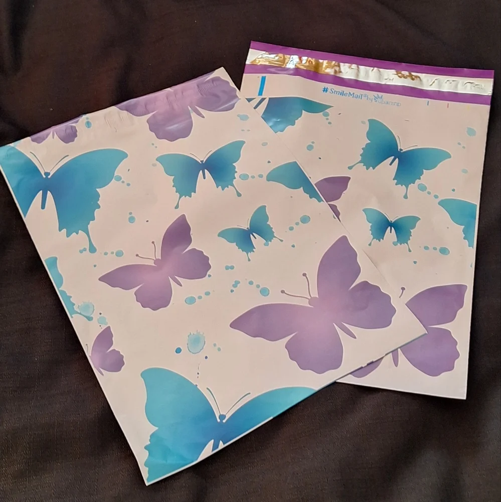 20ct. 6x9 Polymailers Random, Thank You Cards And Thank You Stickers
